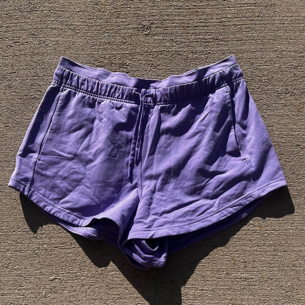lululemon athletica Lavender Inner Glow 3” Shorts